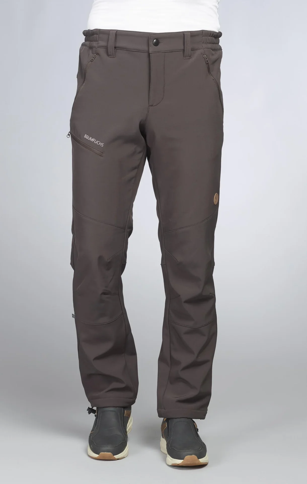 Outdoorhose mit Futter, Farbe braun, Gr.48 - 2