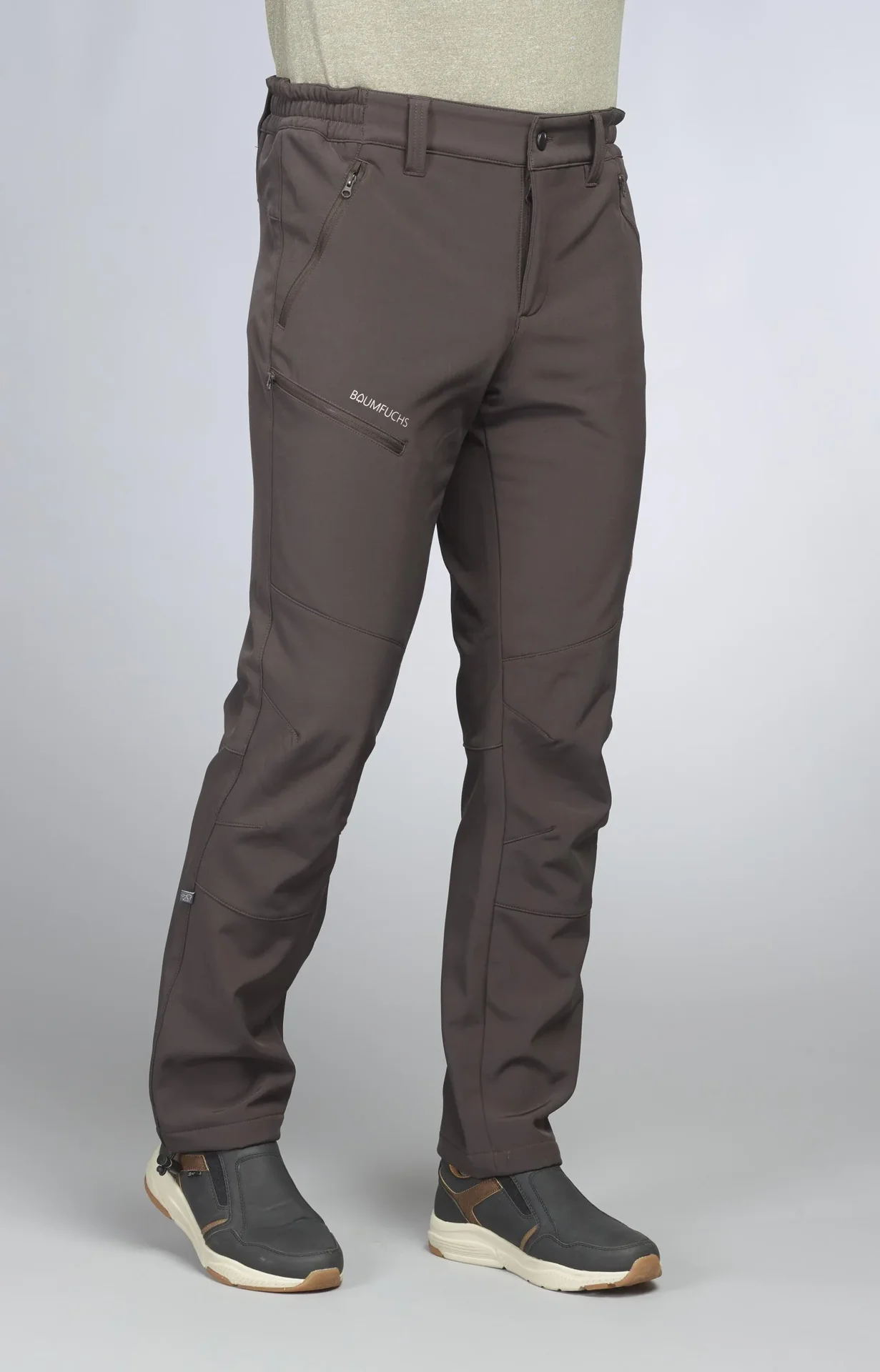 Outdoorhose mit Futter, Farbe braun, Gr.48 - 6