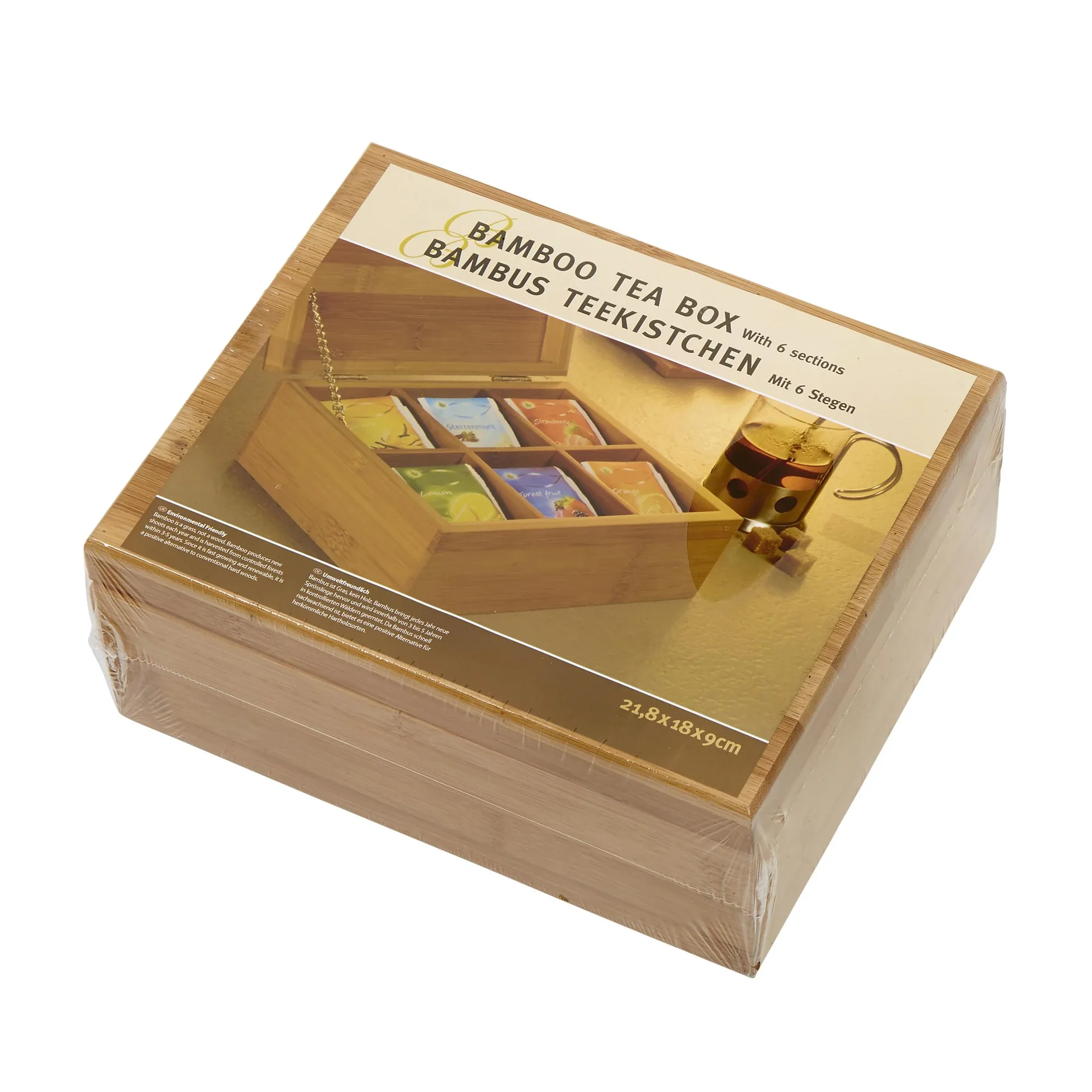 Teebox aus Bambus - 1