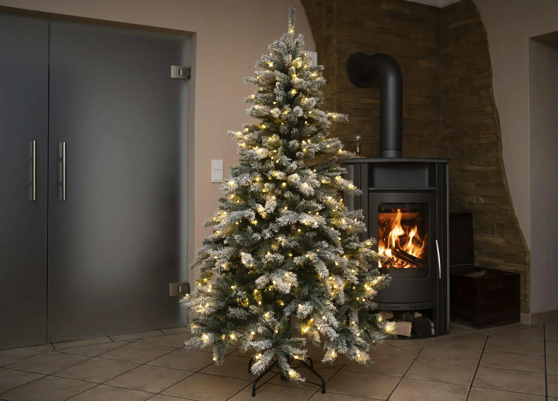 Weihnachtsbaum Fichte Frost 210 cm - 5