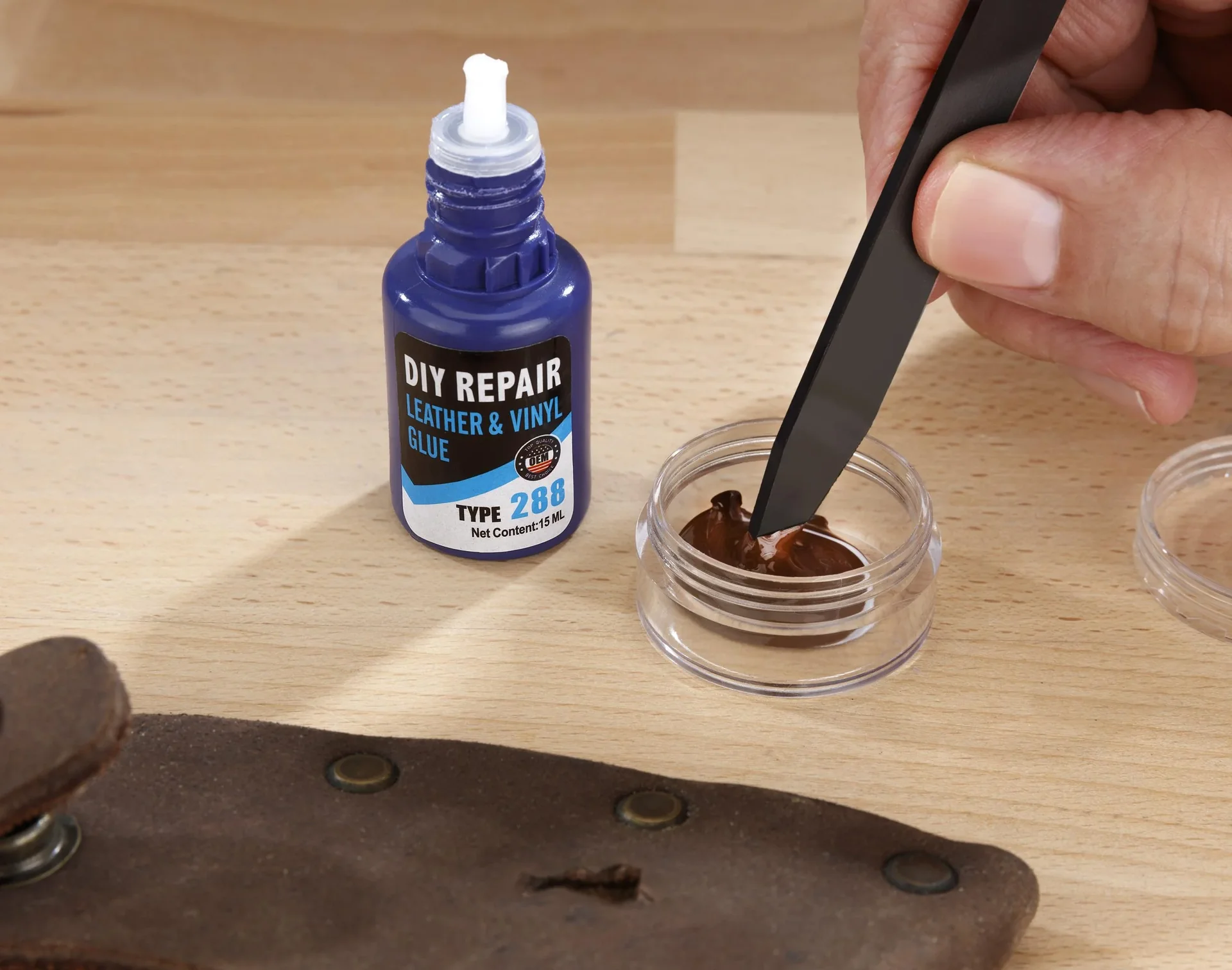 Leder und Vinyl Reparatur Set - 0