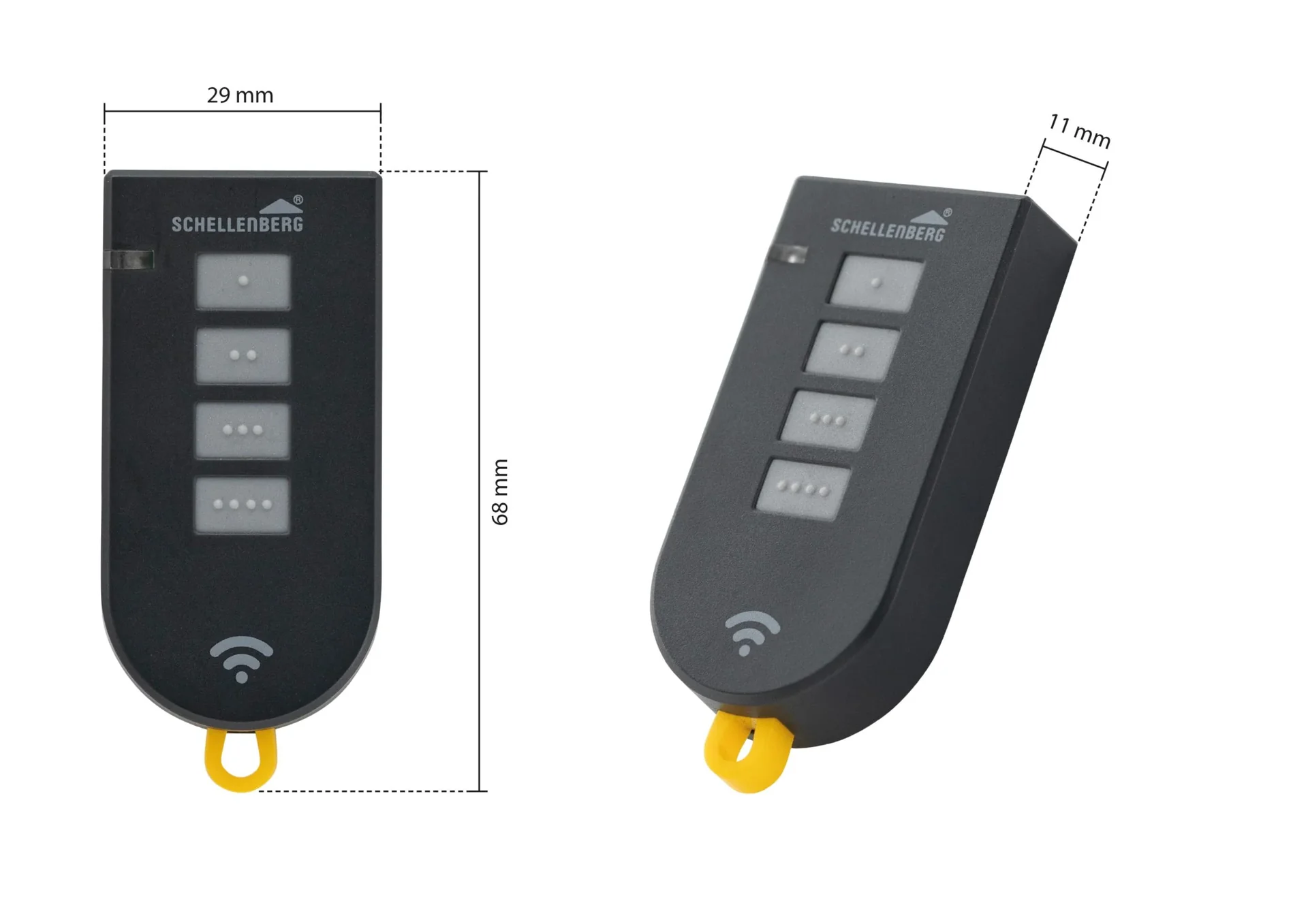 Funk-Handsender Smart DRIVE, 4-Kanal, 868,4 MHz, anthrazit - 0