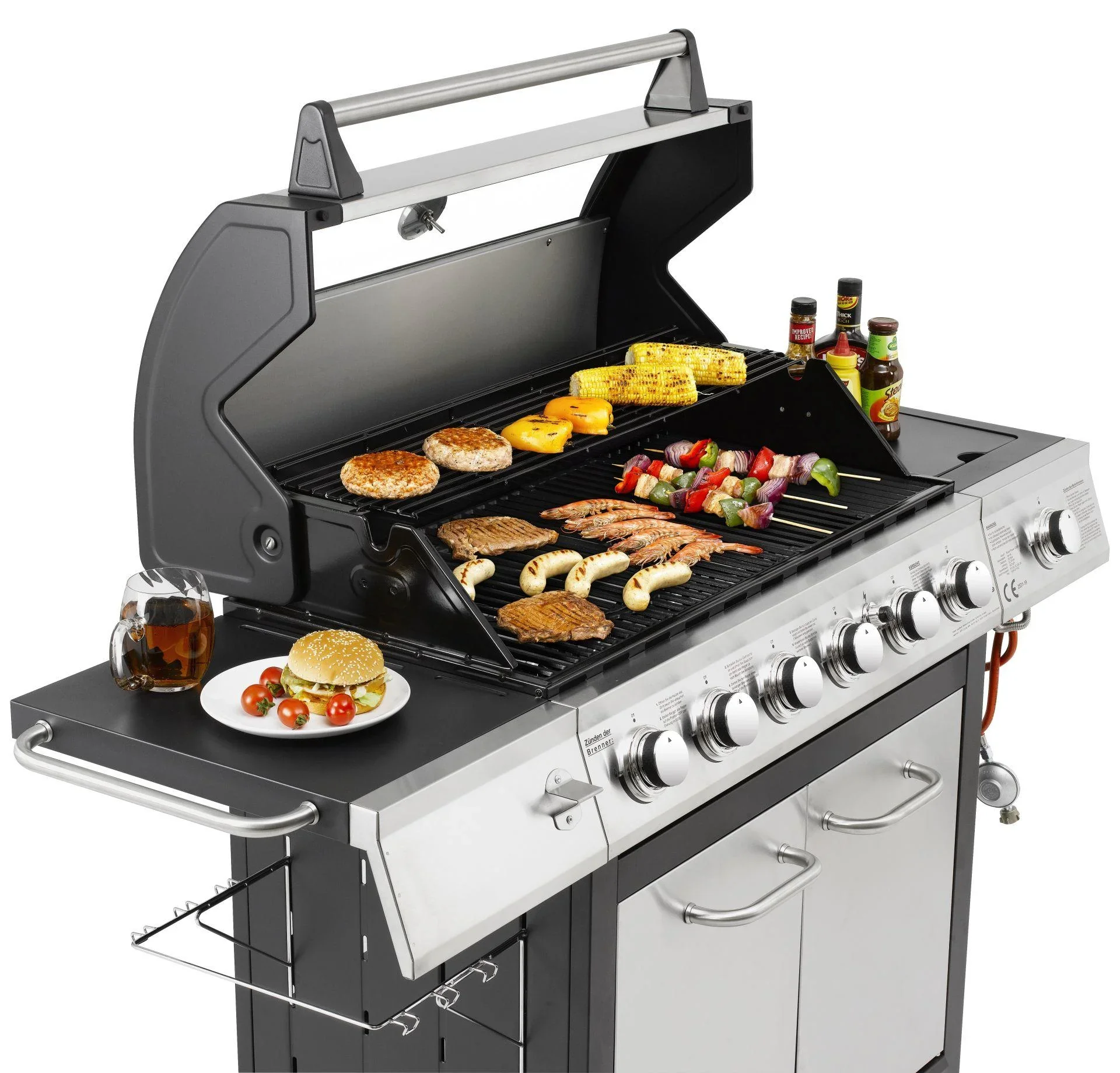 Edelstahl-Gasgrill "Long Beach" - 7