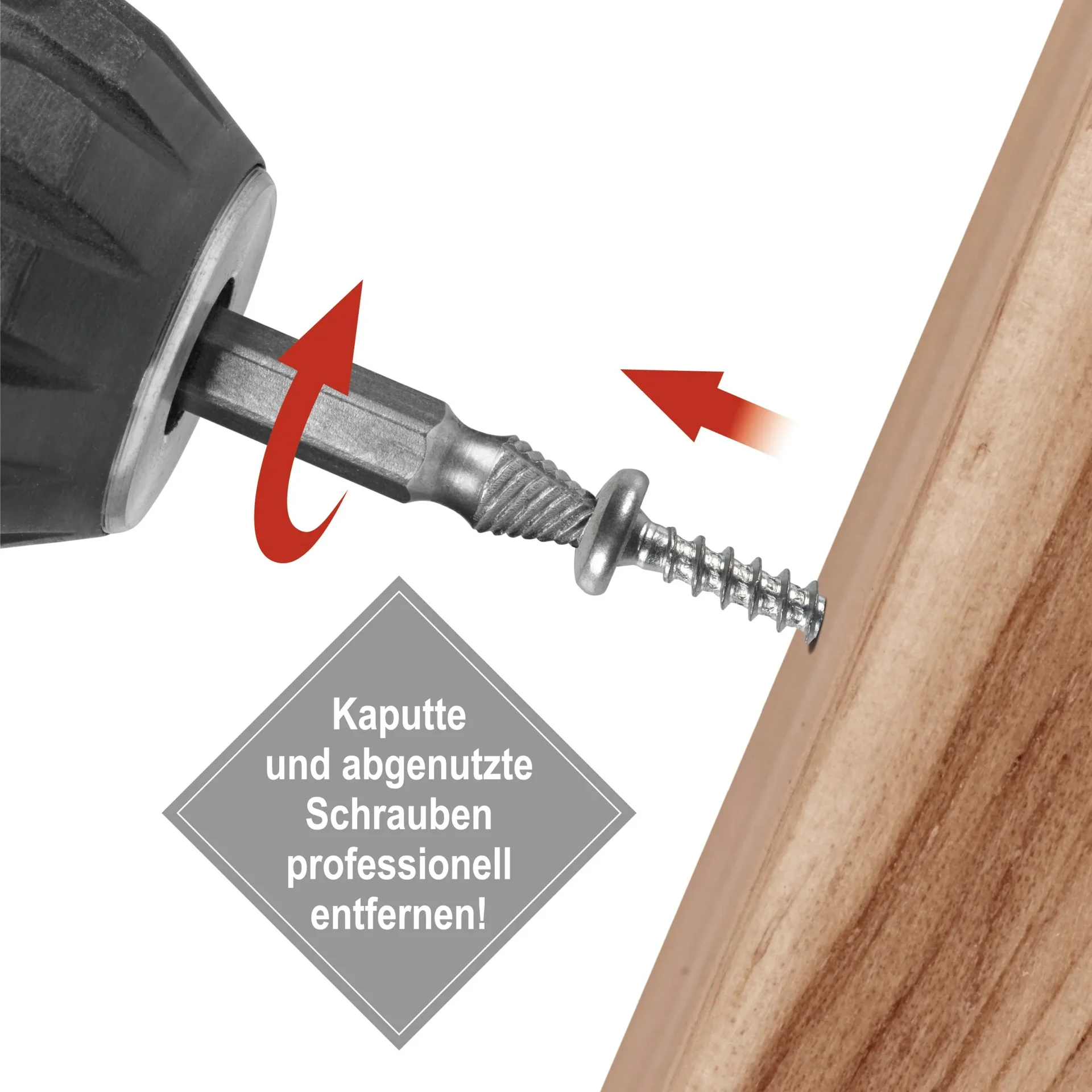 Schraubenentferner-Set 4-teilig - 3