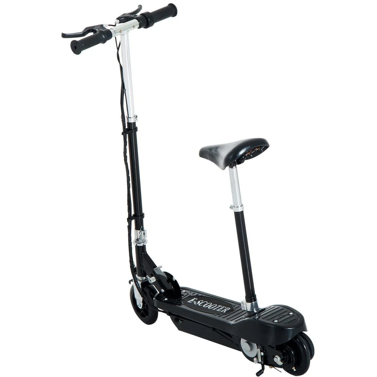 Elektroroller Kinderroller Cityroller 120W Schwarz - 0