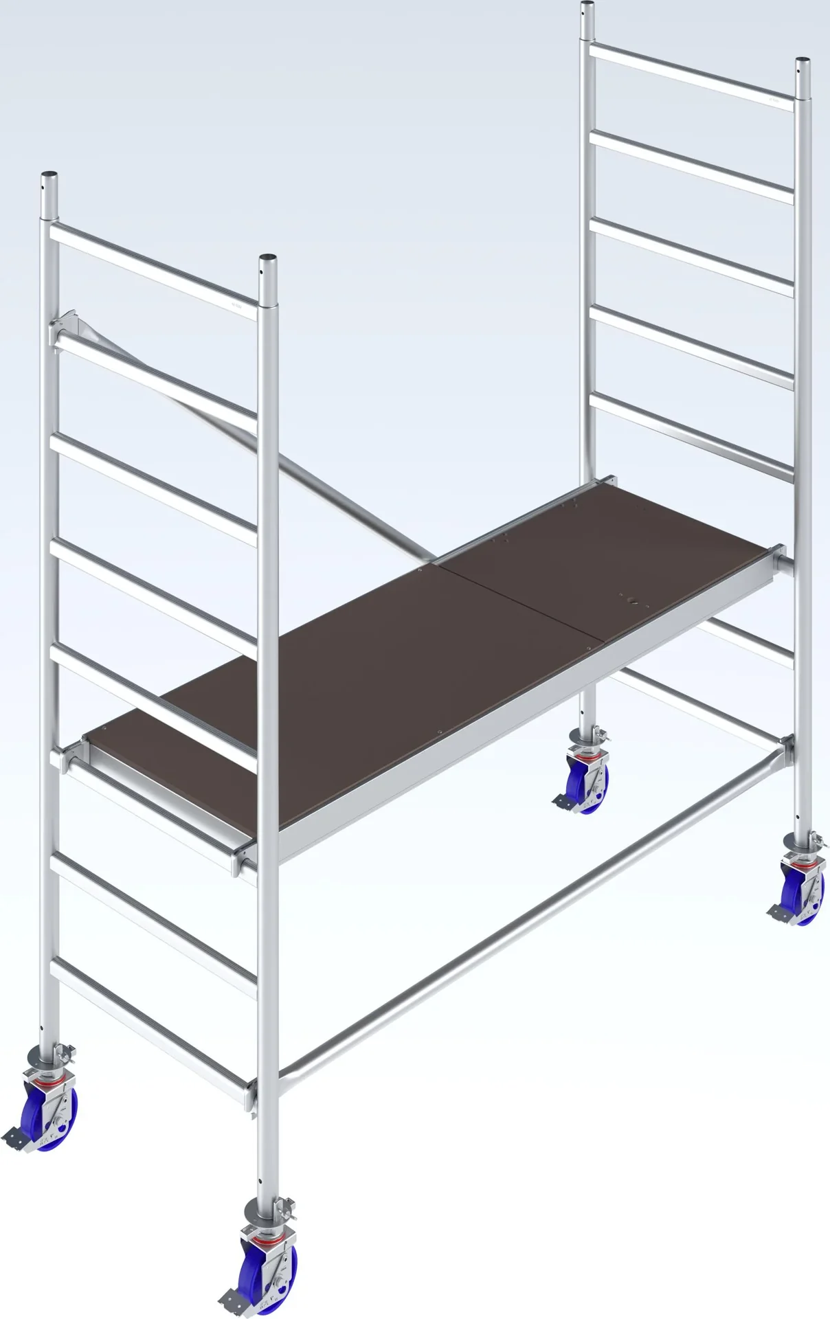 STABILO Fahrgerüst Serie 10 Feldlänge 2 m, Arbeitshöhe ca. 3 m - 0
