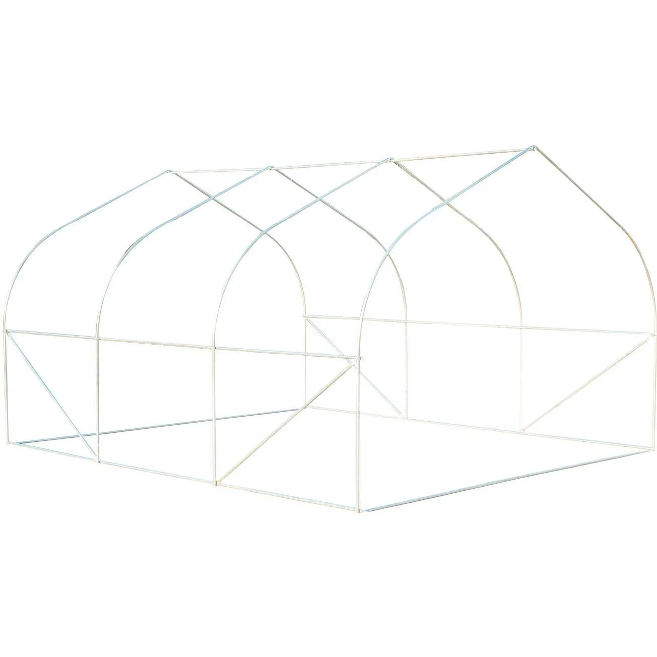 Foliengewächshaus 3,5x3x2m - 0