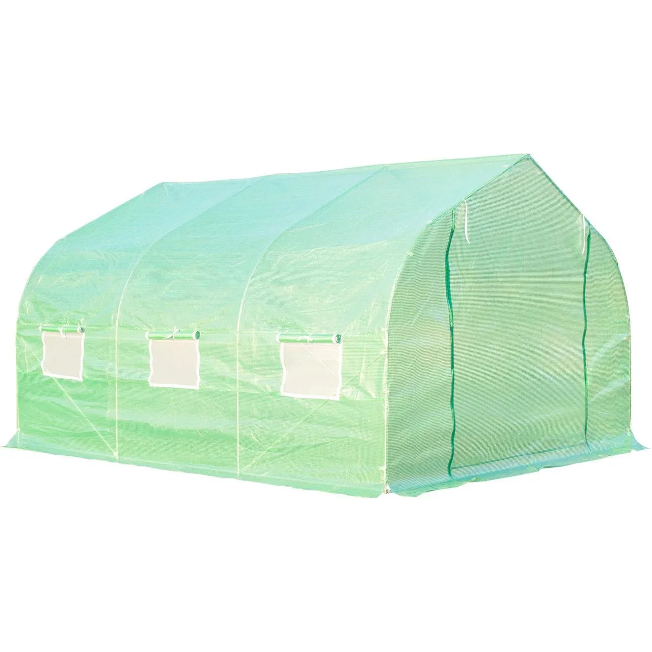 Foliengewächshaus 3,5x3x2m - 1