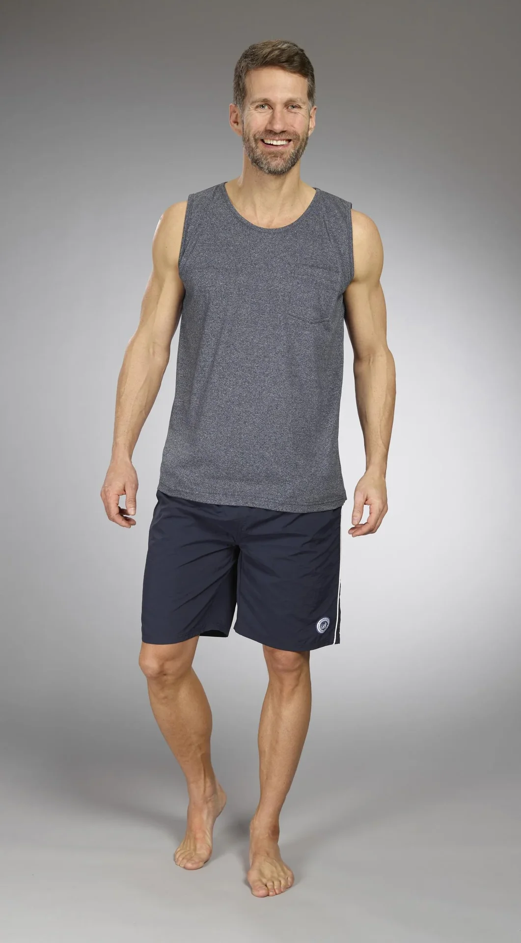 Schwimmshorts, Farbe marine, Gr.XL - 0