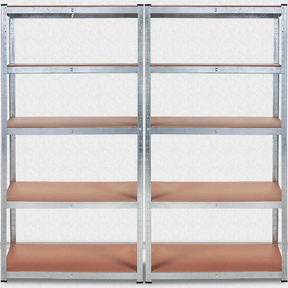 Schwerlast-Metall-Lagerregal / Regaleinheit, 5 Böden 875kg Tragkraft 180x90x60 cm 175kg pro Boden - 3