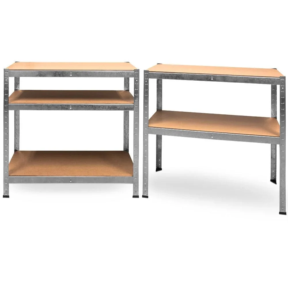 Schwerlast-Metall-Lagerregal / Regaleinheit, 5 Böden 875kg Tragkraft 180x90x60 cm 175kg pro Boden - 5