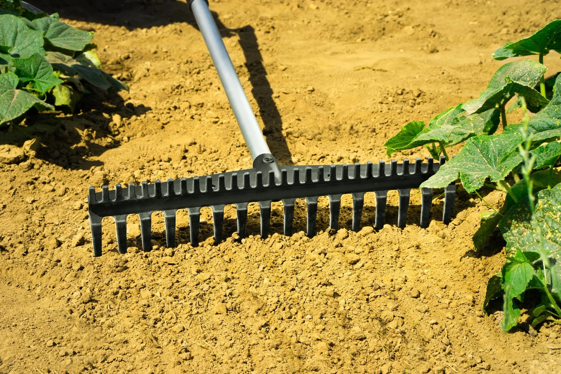 Garten-Rechen 2in1 + Teleskopstiel - 0