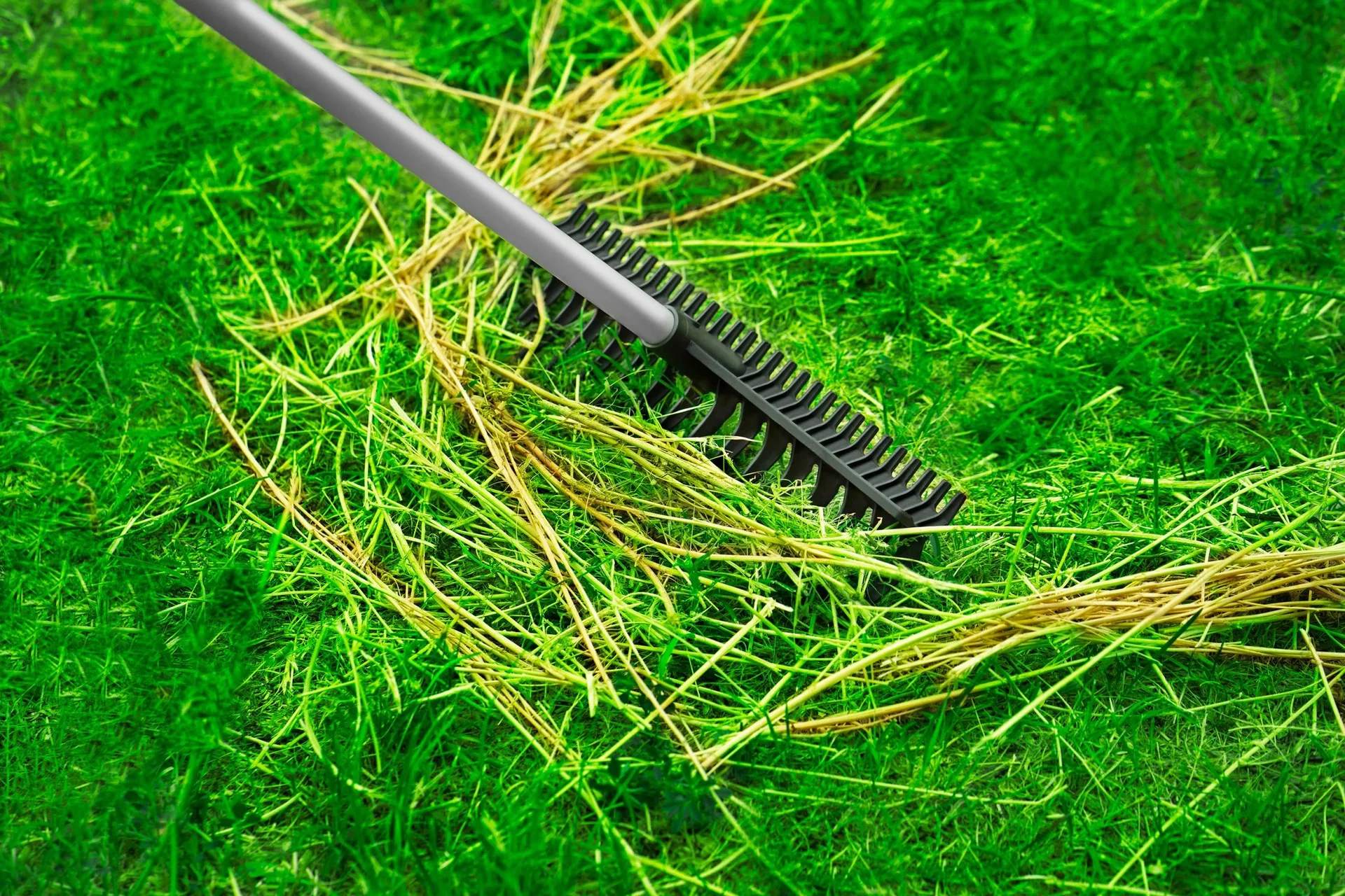 Garten-Rechen 2in1 + Teleskopstiel - 4