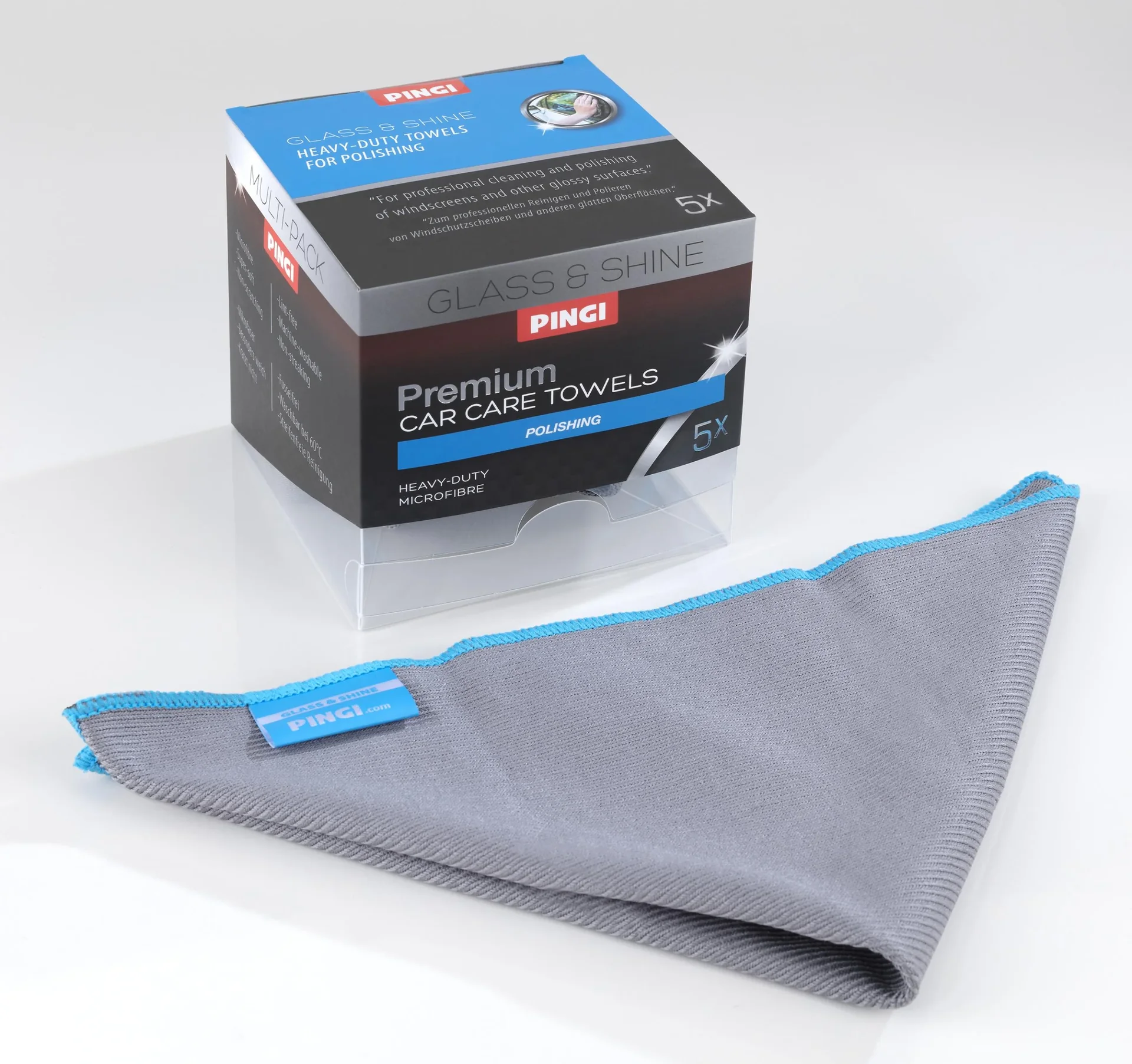 PREMIUM TOWER BOX Mikrofasertücher 3 er Box - 0