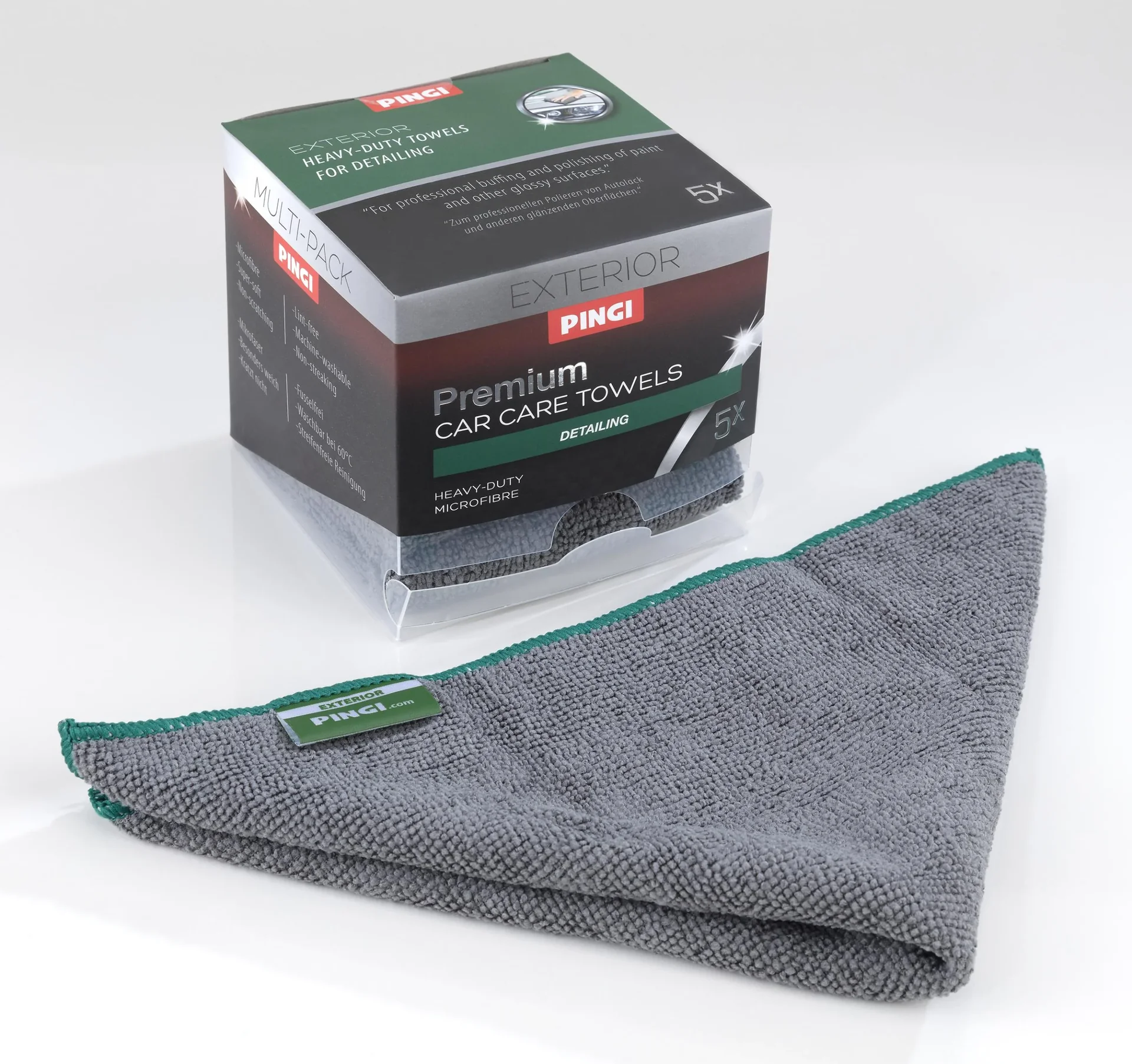 PREMIUM TOWER BOX Mikrofasertücher 3 er Box - 4