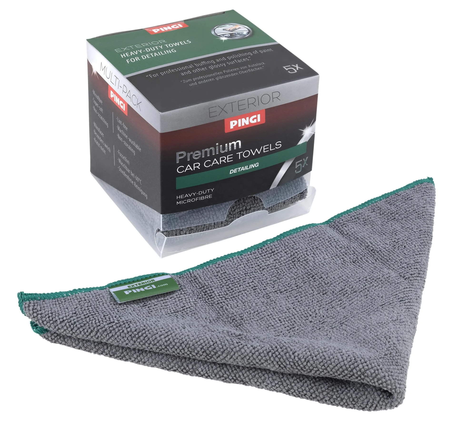 PREMIUM TOWER BOX Mikrofasertücher 3 er Box - 10