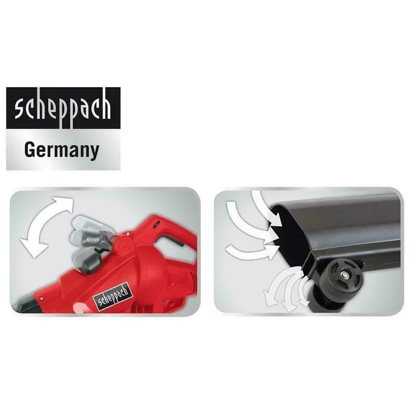 3-IN-1 Laubbläser LB2600E, 2600W - blasen, mulchen und saugen - 45 Liter - 4