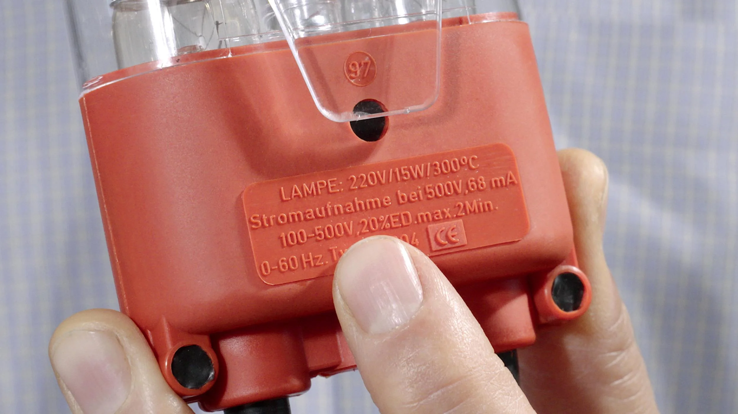 PAN Prüflampe 100-500V, 0-60Hz - 1