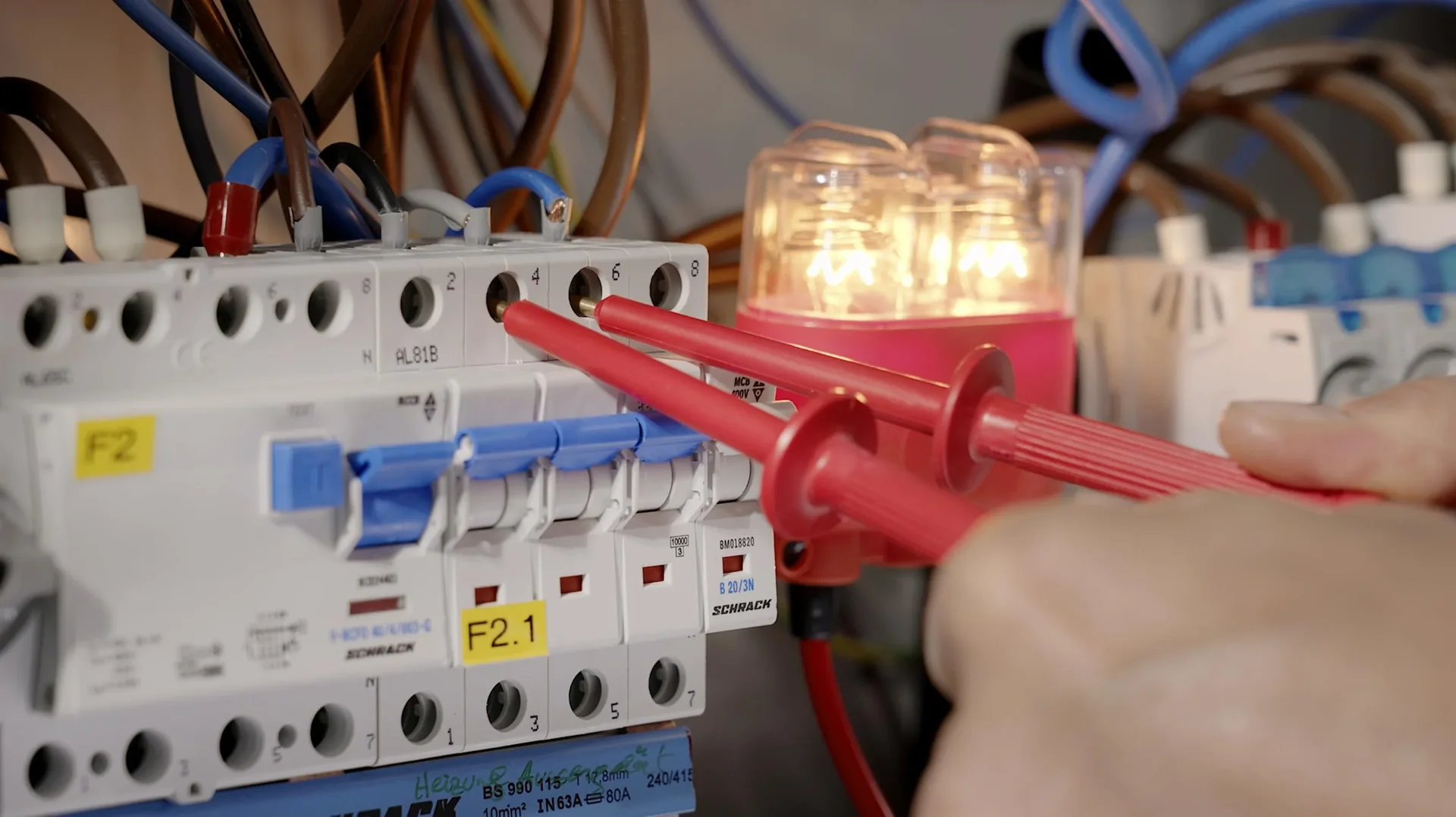 PAN Prüflampe 100-500V, 0-60Hz - 6