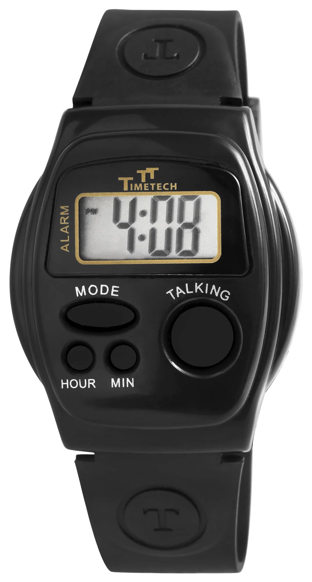 Sprechende Digitaluhr mit Alarm und Silikonarmband - 2