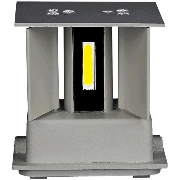 VT-759 LED-Wandleuchte - 5W - 3000K - 700 Lumen - Grau - 8