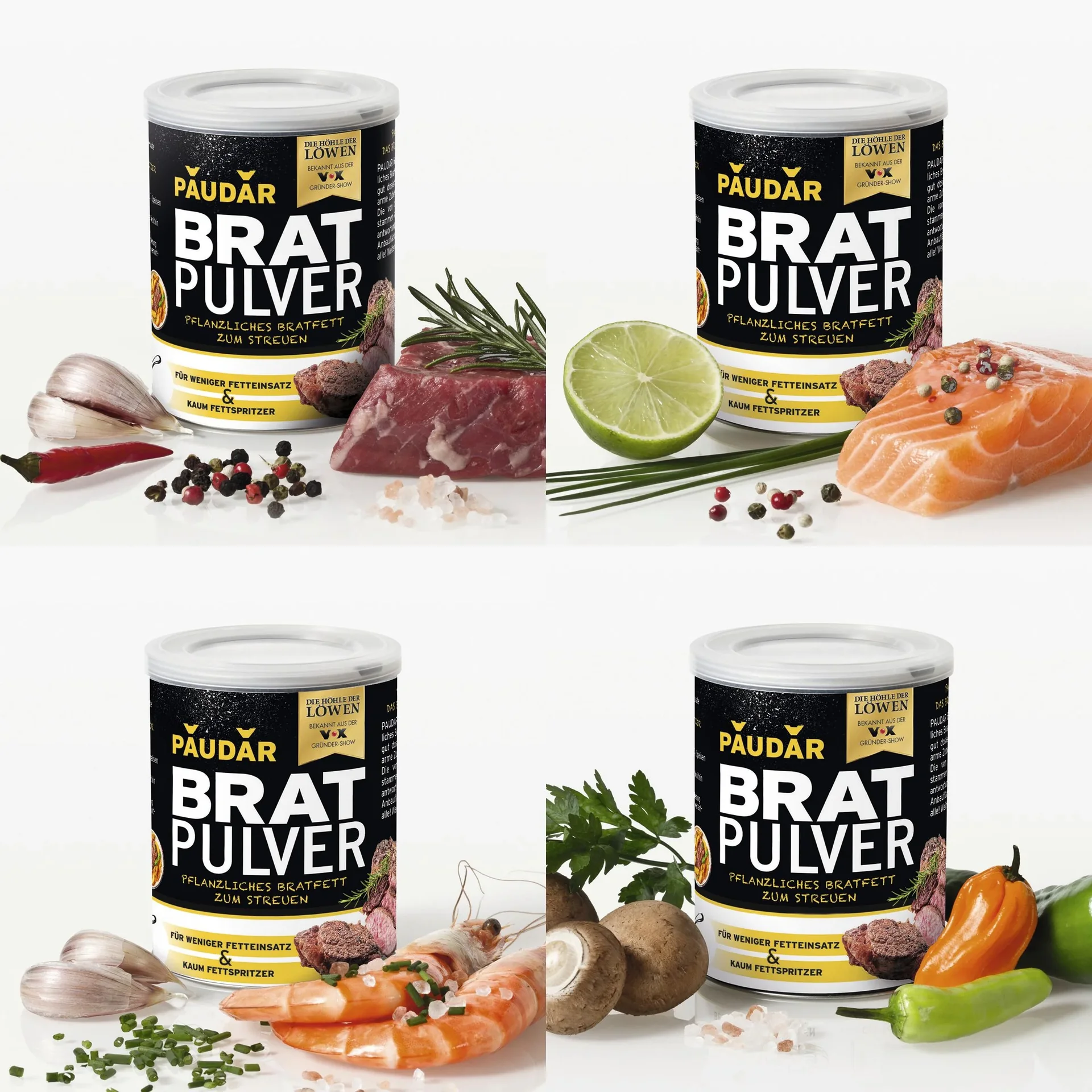 Pflanzliches Bratfett-Pulver, „PAUDAR“, 125 g - 8