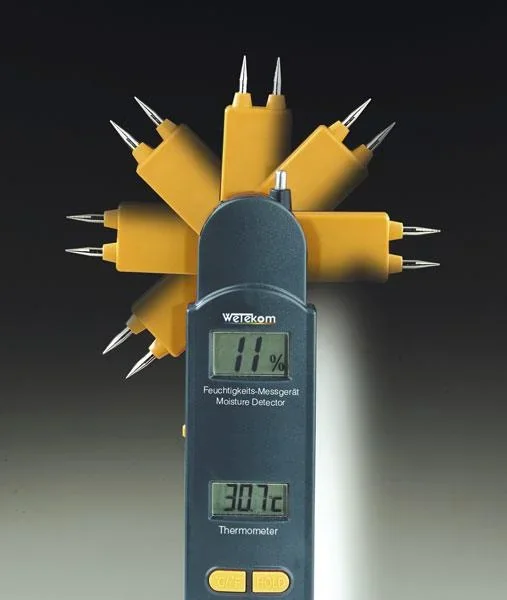 Feuchtigkeitsmesser 0-60% /Thermometer -10 bis +50°C - 2