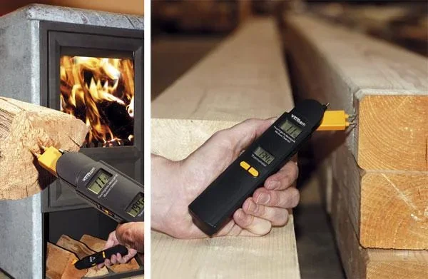 Feuchtigkeitsmesser 0-60% /Thermometer -10 bis +50°C - 4