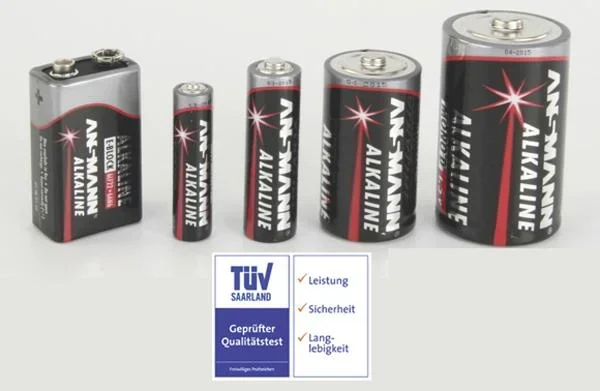 Alkaline Mignon (AA) Batterie - 4 Stück - 5