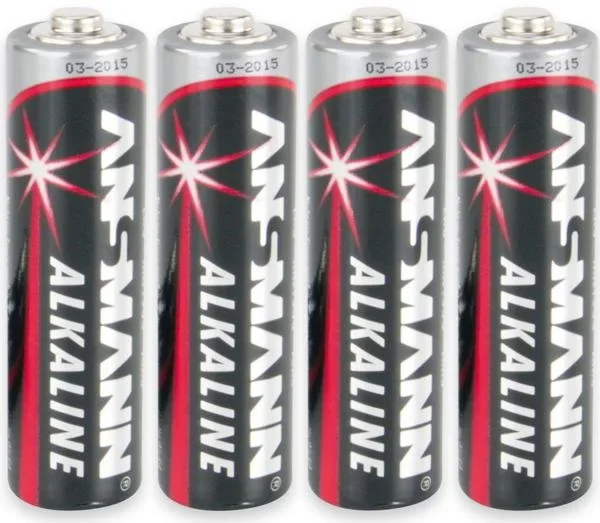 Alkaline Mignon (AA) Batterie - 4 Stück - 7