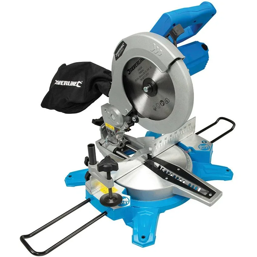 1450 W Gleitende Gehrungssäge, 210 mm - 0