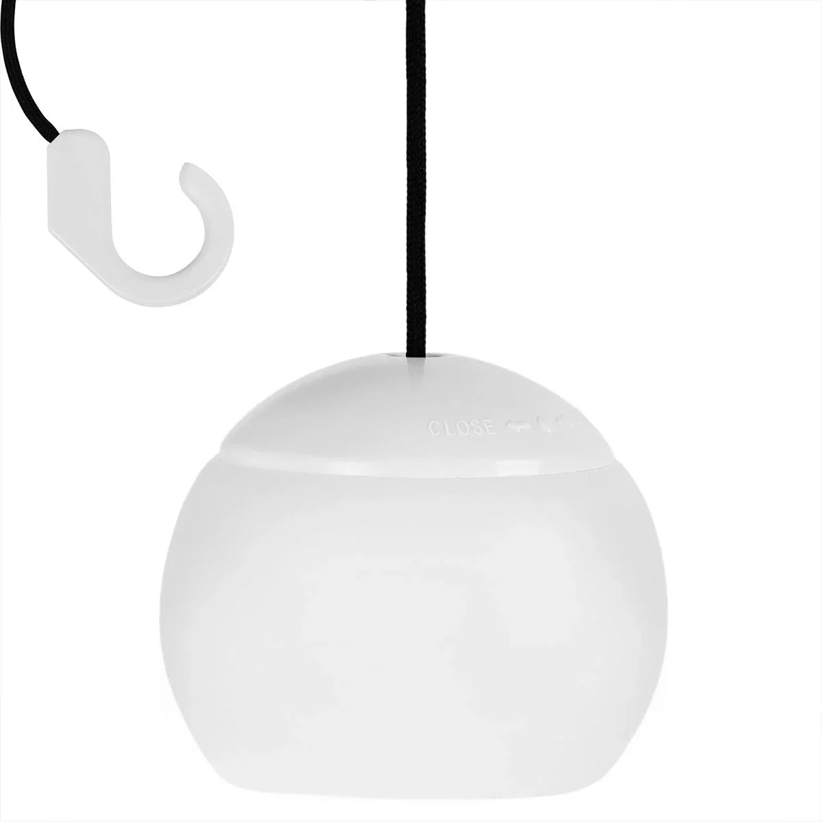 LED-Hängelampe - Außen- und Innenbeleuchtung - mit Haken - 4er-Set - 4