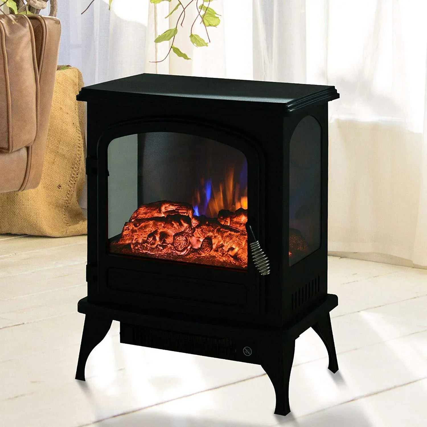Standkamin mit Flammeneffekt - 4