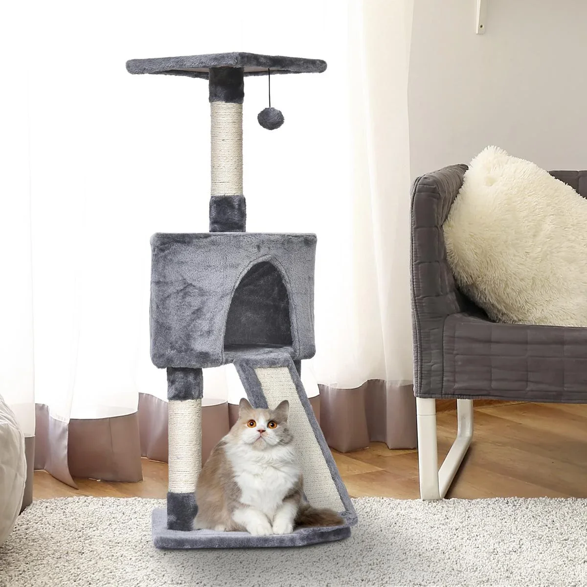 Katzenbaum 3-stöckig - 0