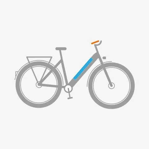 Integrierter Rahmenakku für Elektro-Faltrad mit Panasonic Zellen LI-Ionen 36V/ 5,8Ah (209Wh) - 2