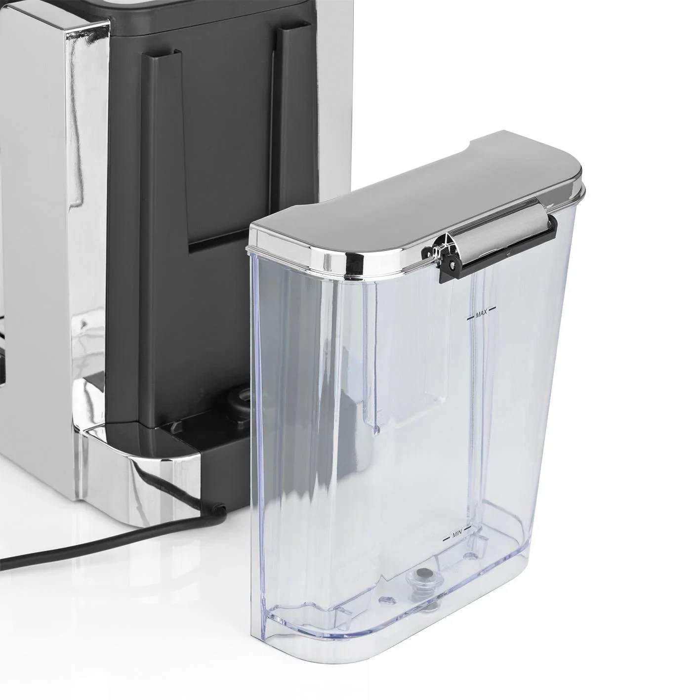 Espresso Perfekt, Siebträger-Maschine, silber - 3