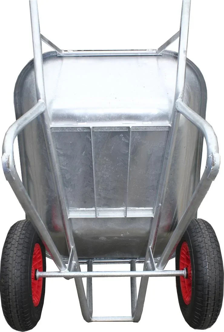 Großmulden-Schubkarre "Farmer II", 200 Liter, 2 Lufträder - 1