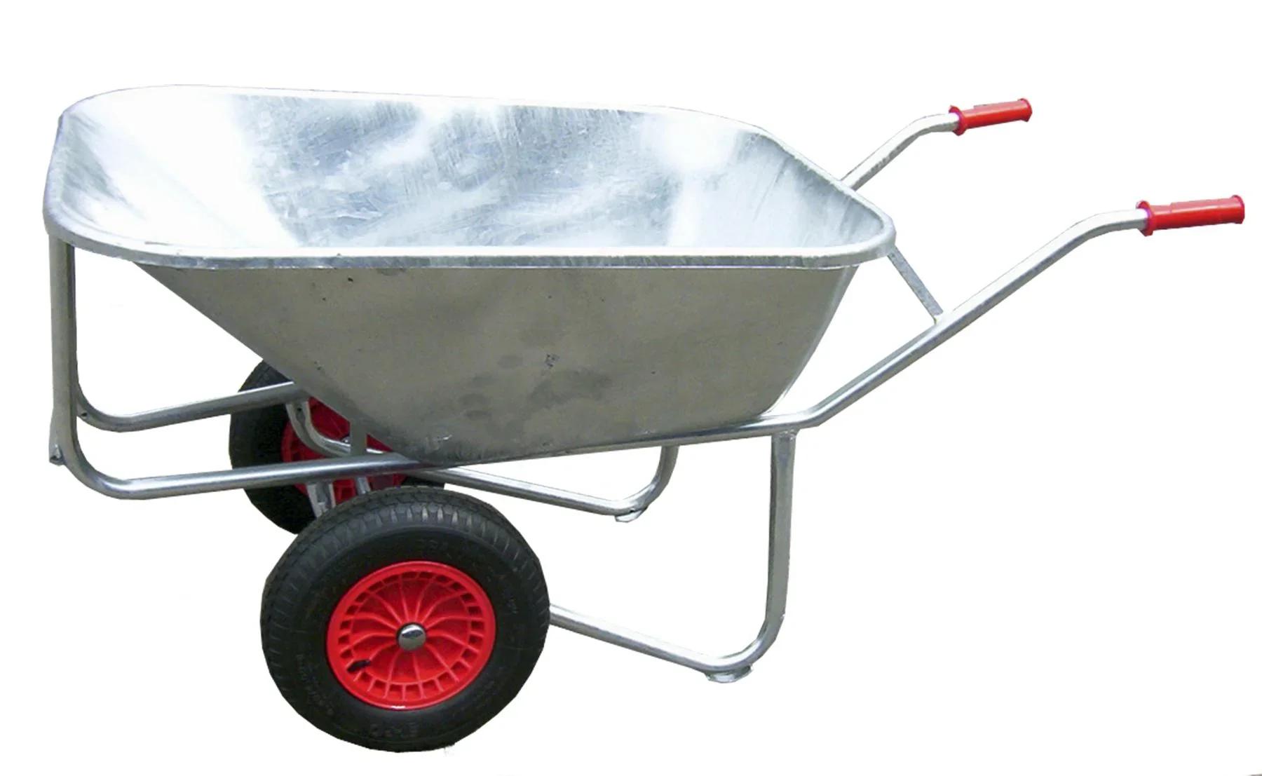 Großmulden-Schubkarre "Farmer II", 200 Liter, 2 Lufträder - 3