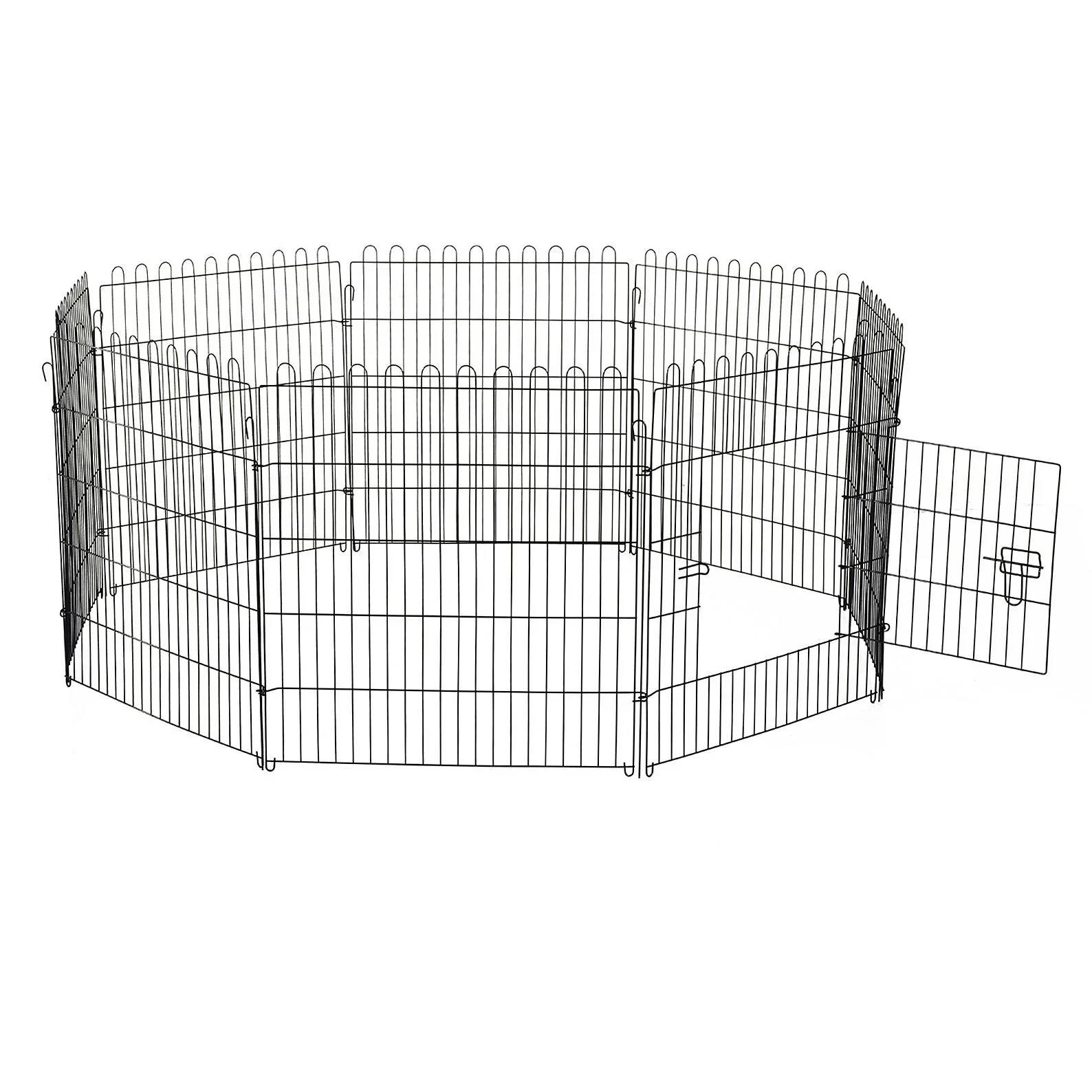 Hunde Welpengitter Freilaufgehege Freigehege Welpenauslauf 71x76cm - 1