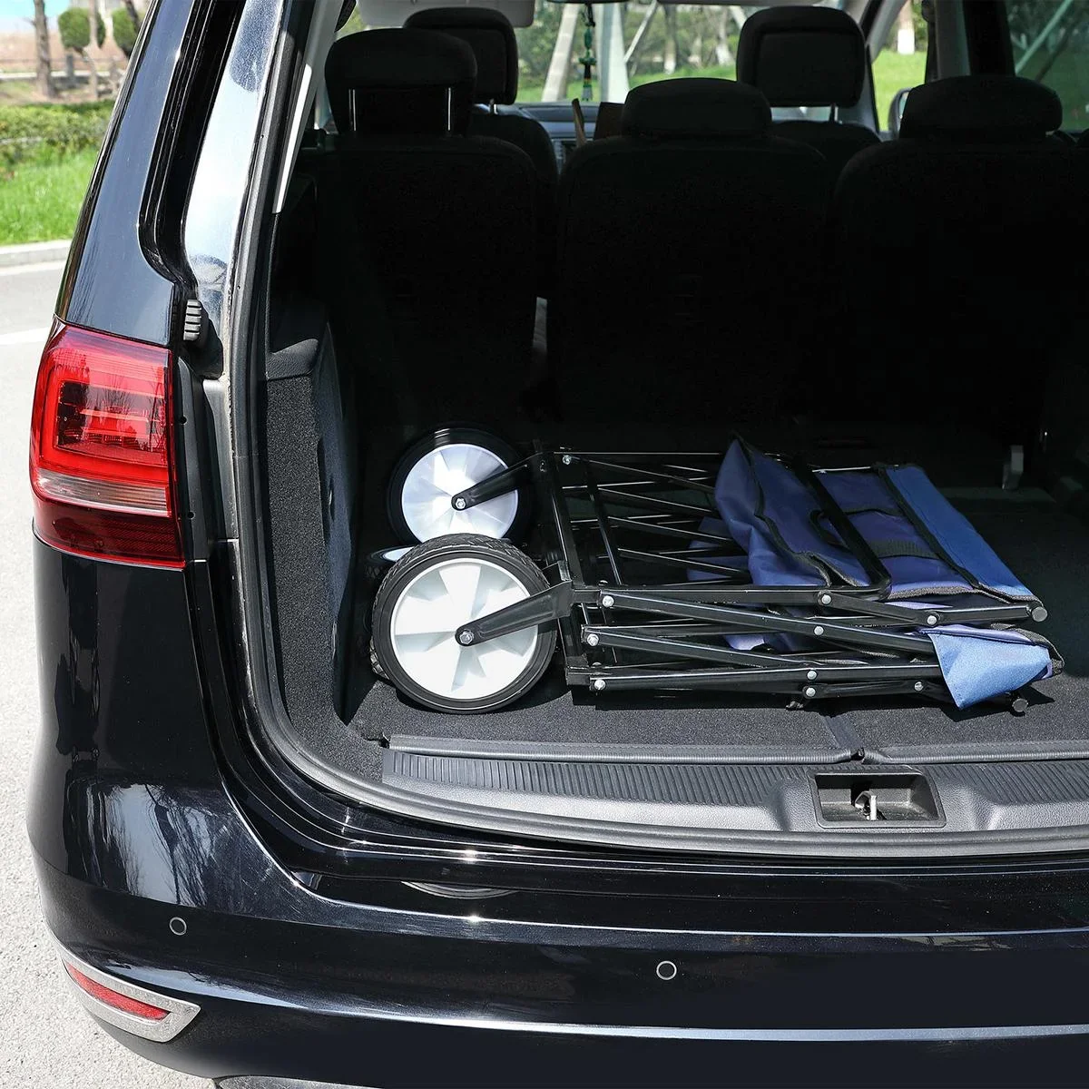 Bolderwagen Dunkelblau faltbar - 5