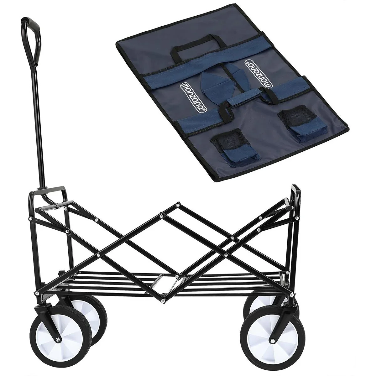 Bolderwagen Dunkelblau faltbar - 6