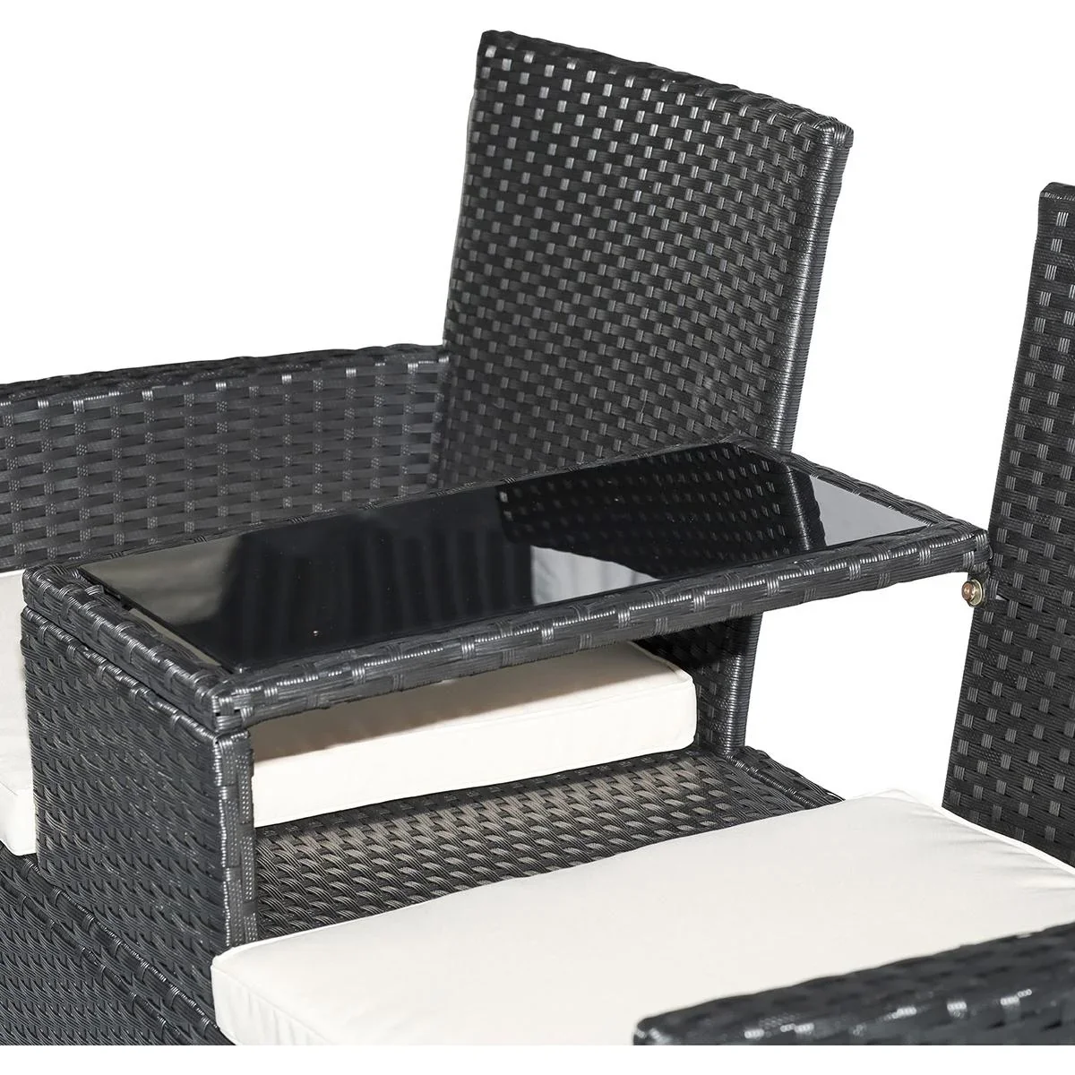 Polyrattan Gartenbank - 3