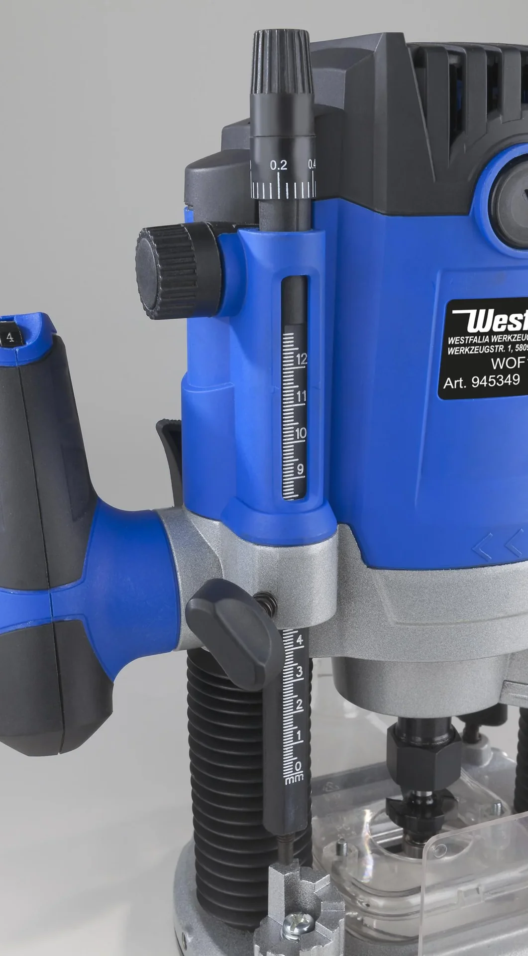 Oberfräse WOF 1600 mit elektronischer Drehzahlsteuerung - 0