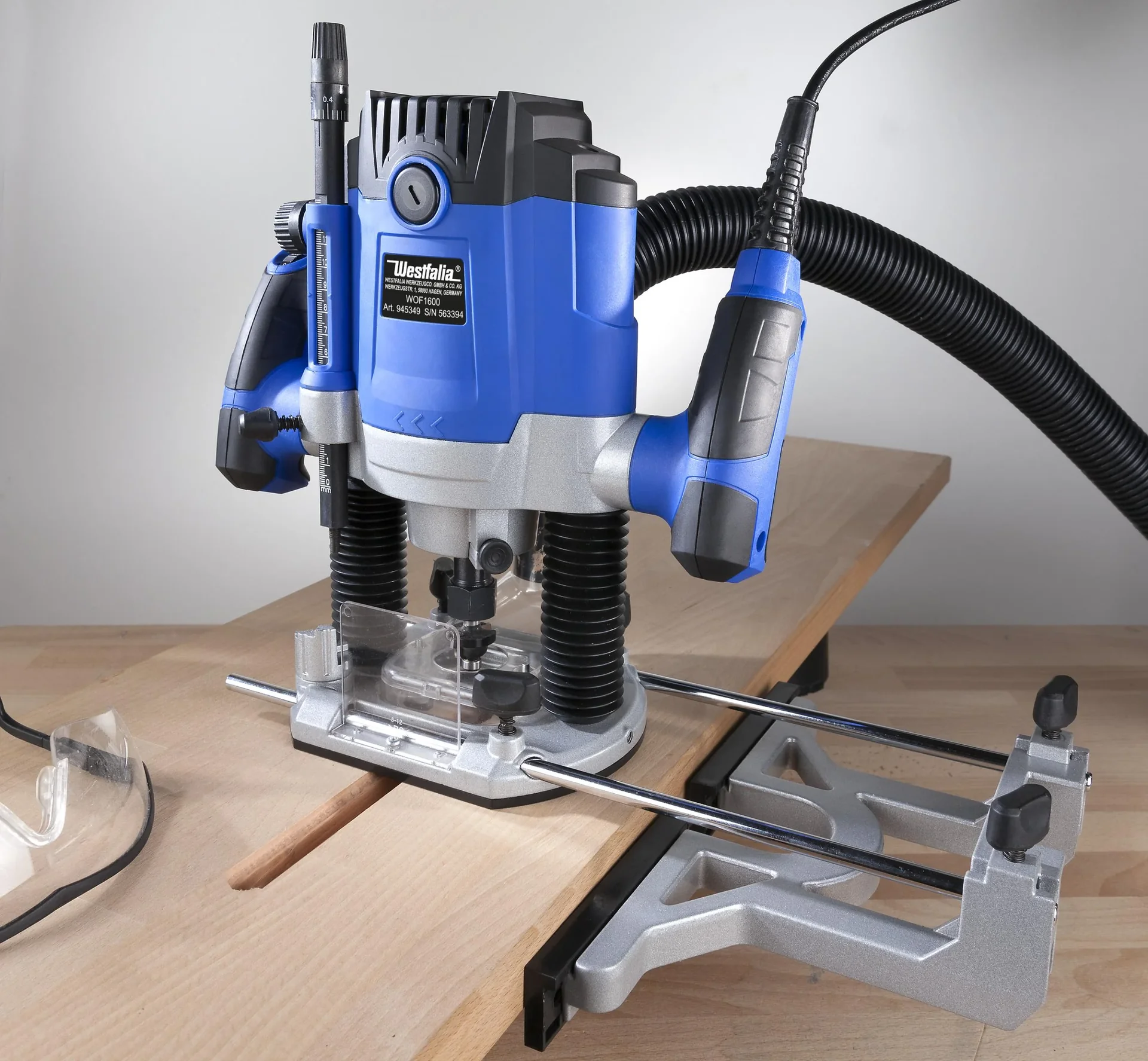 Oberfräse WOF 1600 mit elektronischer Drehzahlsteuerung - 3