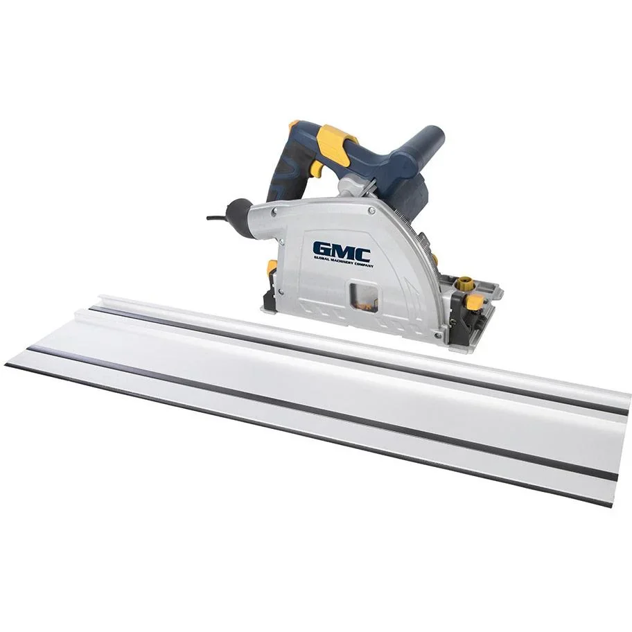 1400 W, 165 mm Kreissäge und Führungsschienen-Set - 2