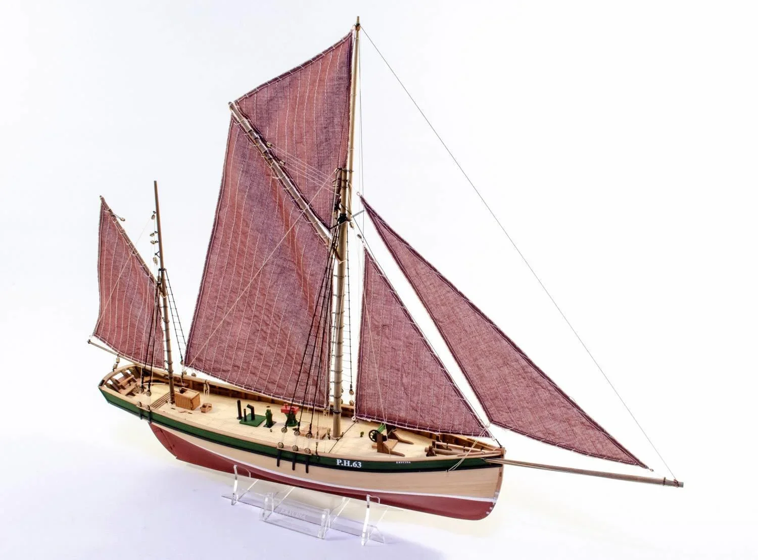 Bausatz Erycina - Plymouth Trawler im Maßstab 1:64 - 2