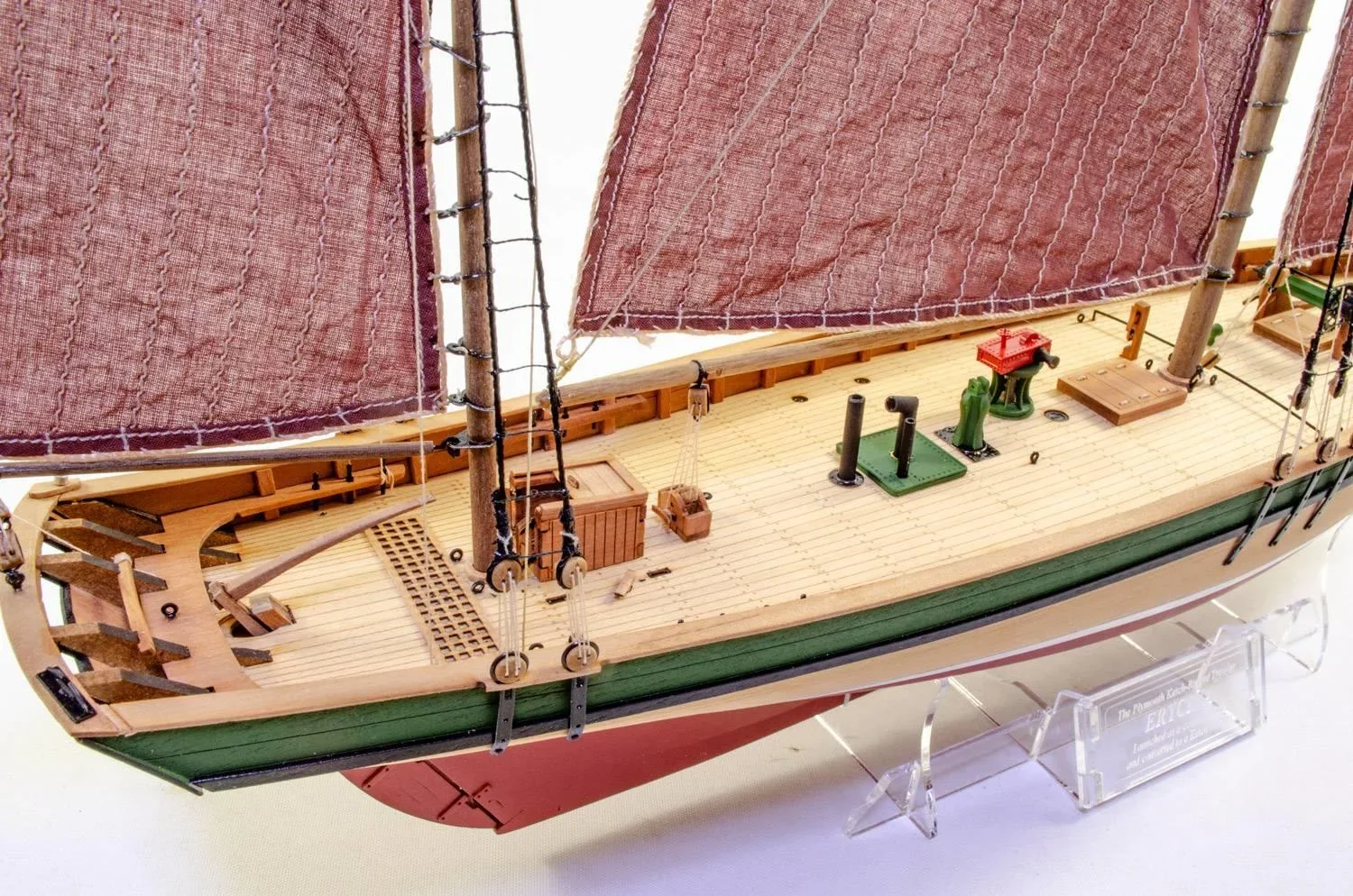 Bausatz Erycina - Plymouth Trawler im Maßstab 1:64 - 4