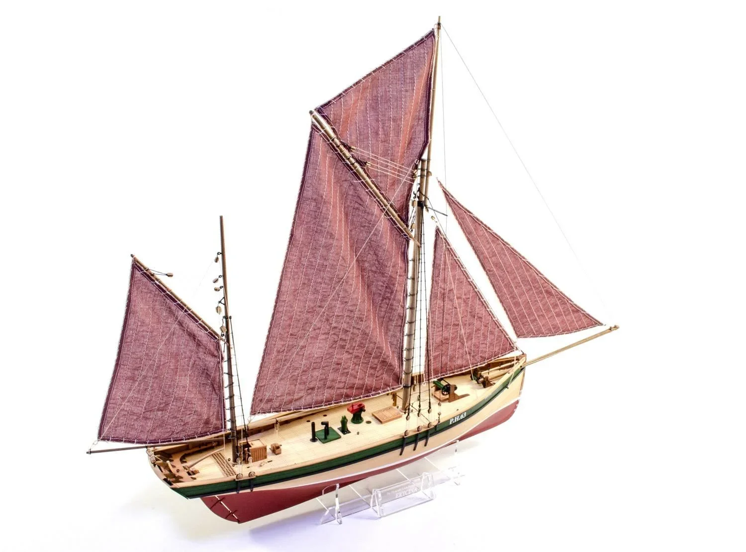 Bausatz Erycina - Plymouth Trawler im Maßstab 1:64 - 6
