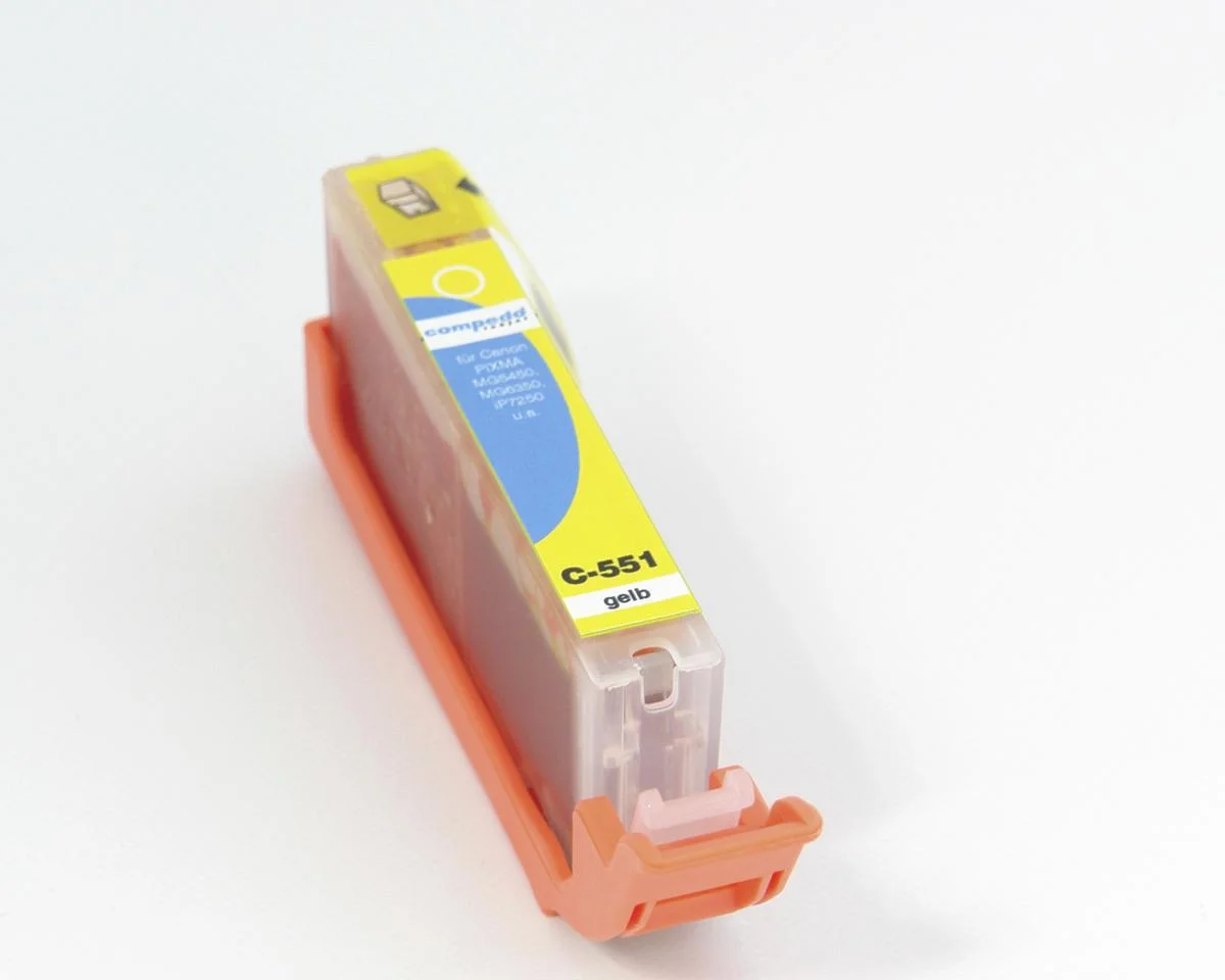 Druckerpatrone für Canon CLI-551/551XL gelb - 0