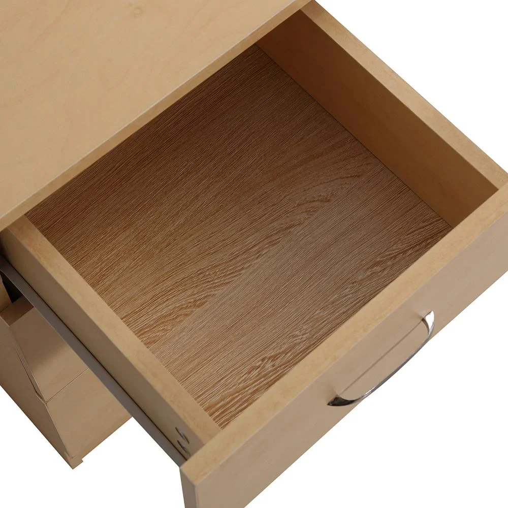 Schreibtisch Computertisch mit Schubladen Natur - 2